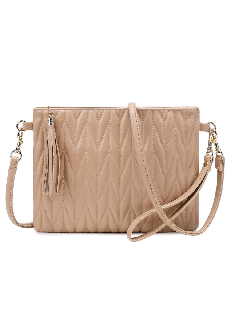 Clutch with Wristlet Strap Crossbody